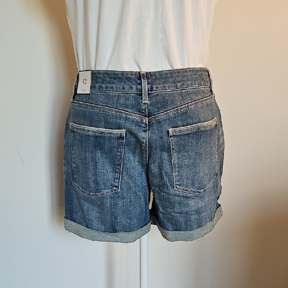 White House Black Market Blue Jean Shorts - Picture 2 of 4